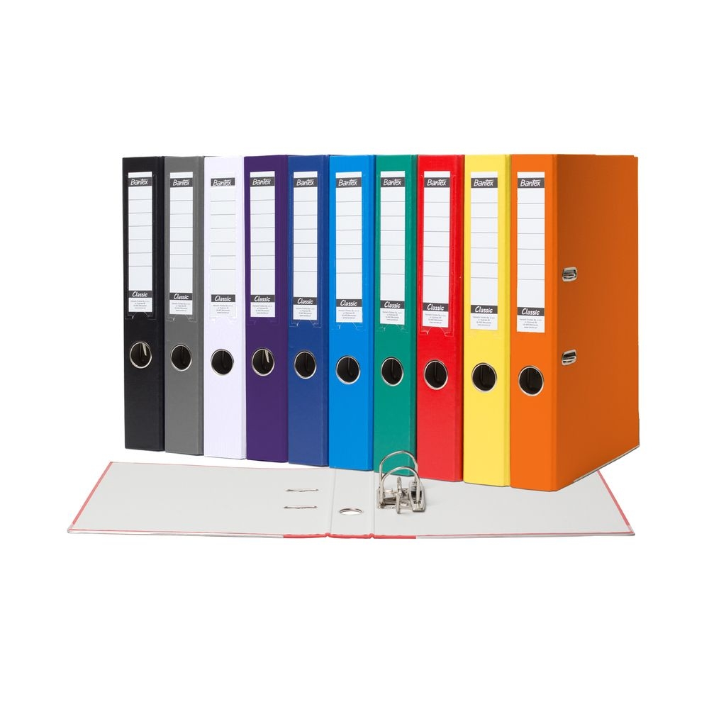 Classeur Bantex Budget  (50mm, Rouge)